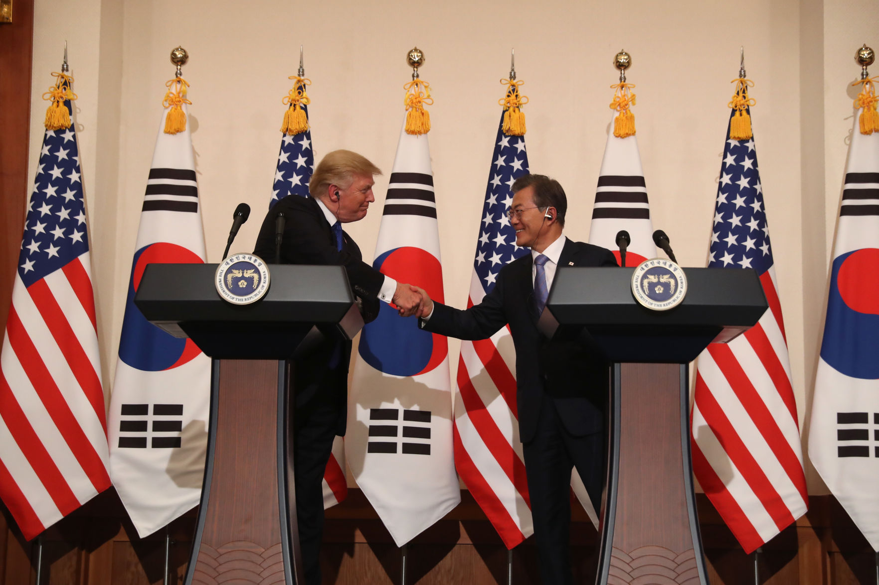 Trump South Korea